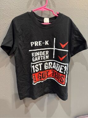 I Got This 1st Grade Graphic Tee - Black & Red